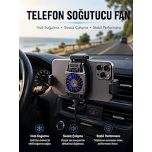 Buğz Telefon Soğutucu Fan Aktif Soğutma Sistemi İle Güçlü Performans
