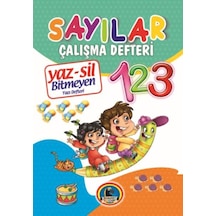 Yaz-sil Sayılar Bitmeyen Yazı Defteri+tahta Kalemi - Rxlu-590378