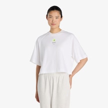 New Balance Vortex Performance Kadın Beyaz T-shirt Wt6176be-wt Beyaz