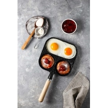 Paçi 3 Bölmeli Döküm Pankek Omlet Tavası