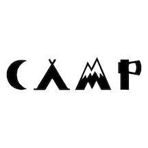 Camp Kamp Sticker17x17 Cm Siyah