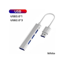 Venturemart 4 Port Usb Hub 3.0 Genişletici Tip C - Dizüstü Bilgisayar Aksesuarları Ve Macb İçin Usb Splitter
