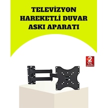 Hubrendy Tekno Vesa Uyumlu Hareketli Tv Askı Aparatı Kolay Montaj Diğer