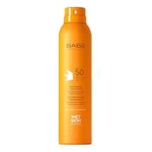 Babe Transparent Sunscreen Wet Skin-Transparan Sprey Güneş Kremi SPF50 200ml