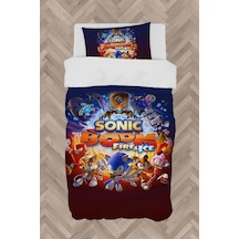 Mekta Home Bebek Ve Çocuk Odası Sonic Boom Desenli Nevresim Takımı