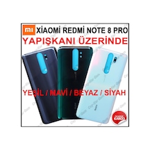 Xiaomi Redmi Note 8 Pro Arka Kapak Pil Batarya Kapağı Cam