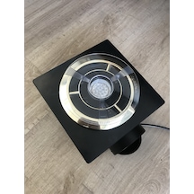 Airluks 250 Radyal Lıgthfan Işıklı Sessiz Banyo Fanı Krom - Altın