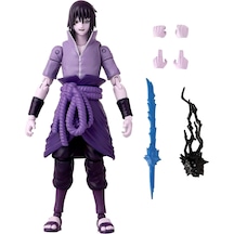 16 Cm Sasuke Rinnegan / Mangekyo Sharingan Poz Verilebilir Figür
