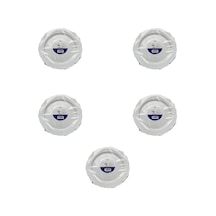 Kullan At Parti Plastik Sert Mika Tabak - 26 Cm. - Beyaz - 6 Adetlik 5 Paket Beyaz