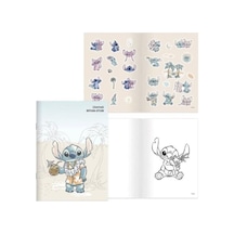 Keskin Color Lilo&stitch 20 28 8 Yaprak.çıkartmalı Boyama Resim Defteri