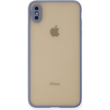 Apple iPhone Uyumlu,  Xs Max Kılıf Montreal Silikon Kapak - Gri