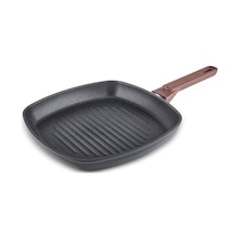 Karaca Salomon Biodiamond Tava Grill 28 Cm Gri