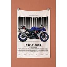 Suzuki Gsx-r1000r Dekoratif Duvar Örtüsü Duvar Halısı Reaste