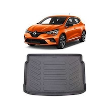 Renault Clio 5 2020 Sonrası Rizline 3D Bagaj Havuzu Siyah