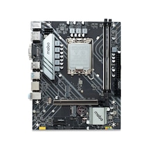 Mobo H610 Ddr4 1700p Ddr4 Ses Glan Hdmı/vga Sata3 Usb3.0 Matx