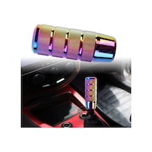 Üniversal 9.5 Cm Jdm Metal Spor Görünümlü Vites Topuzu Aparatlı Alüminyum Alaşım Otomatik-manuel Yarış Vites Kolu Bukalemun Neo Krom 00 Şüscaroto Aksesuar Diğer
