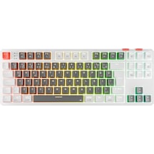 Rampage Yoru Tkl Pro Gri/beyaz 2.4ghz+bt5.0+type-c 5 Bağlantı Out