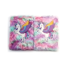 Unicorn Tasarımlı Peluş Hatıra Defteri diğer