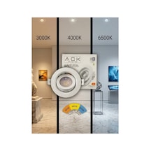 3 Renk Cct Led Spot 3000k-4000k-6500k Beyaz Kasa - 927125521 Diğer