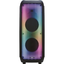 Rose Hp-2400 Partybox Kablosuz Çift El Mikrofonlu Sarjlı Bluetooth Dual 10 Hoparlör