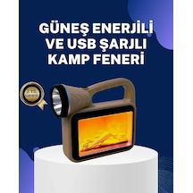 Ceylan Adam Solar Alev Lambası Kamp, Bahçe Ve Dış Mekan İçin Çok Renkli