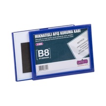 Lamiess T-693 91x64 MM Mıknatıslı Afiş Koruma Kabı 40'lı