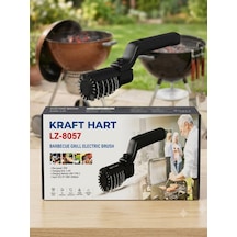 KRAFT HART Mangal Temizleme Fırçası Çelik Tel Izgara Temizleyici Barbekü Fırçası