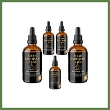 Bezos Siyah Sarımsak Ve Pirinç Suyu Saç Serumu 50 Ml 5 Adet - Sülfatsız, Parabensiz Hb006