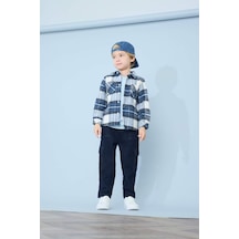 Defacto Balloon Fit Beli Lastikli Düz Paça Jean Pantolon Erkek Bebek G4395a525wnnm28 Mavi-nm28