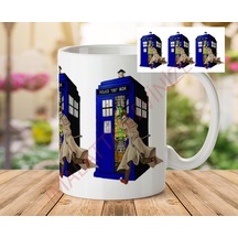 Blue Tardis 02 Baskılı Seramik Kupa Bardak