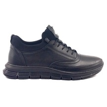 Ayakkabımood Tardelli 550 Siyah 100% Deri Erkek Ayakkabı