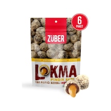 Züber Fındık Kaplı Fıstık Ezmeli Meyve Topu 6 x 96 G