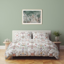 Cotton Collection Çift Kişilik Nevresim Takımı İznik Çok Renkli