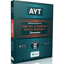 Ayt Türk Dili Ve Edebiyatı Sosyal Bilimler 1 Deneme Toprak Yayıncılık