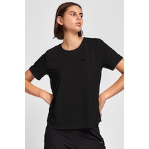 Lescon Kadın Koşu Kısa Kol T-shirt 25b-2003 Siyah