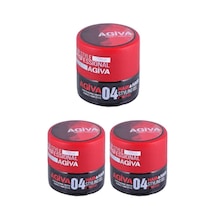 Agiva Hair Styling Gel 04 Red Power Strong 200 Ml X3
