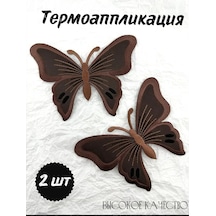 Sewing Accessories Denisova Termal Uygulama Termal Etiket Kelebek Yaması Yaması 2 Adet 171280996