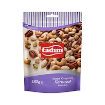 Tadım Karışık Kuruyemiş 180 G Karnaval - Doğal Lezzet Karışımı 5'li Avantaj Paketi - 5 Adet Tarı