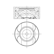 Mahle-knecht-behr 001pı00133000 Piston Segman Std Om651.9. 83mm. Sarı Burclu W204 0814 C218 1117 W212 09 16 W166 15 18 W221 1113 Vito W639 10 Sprinter 906 09 1071460 Diğer