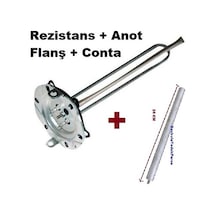 Arçelik Uyumlu T 7365 Sl Titanyum Rezistansı Ve Anot Çubuk 2000 Watt Rezistans Titanium
