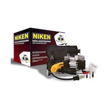 Niken Araç Oto Hava Kompresörü Metal Çift Silindir 12v 150 Psı Çantalı