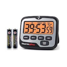 Thermopro TM01 Alarmlı Işıklı Kronometre, Geri Sayım Sayacı