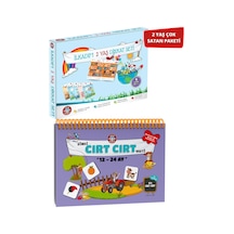 2 Yaş Dikkat Seti Ve 12-24 Ay Cırt Cırtlı Ikili Paket