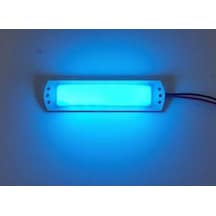 Su Geçirmez Led Lamba Marine Yat Tekne Karavan 12V - 15 CM (MAVİ)