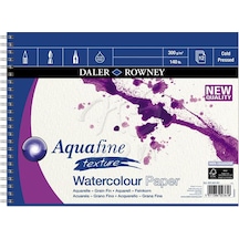 Daler Rowney Aquafine Texture Spiralli 12 Yaprak 300g 17.8x25.4 CM