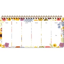 Spiralli Planner Haftalık Planlayıcı Sunflower 13x27cm 830151-99 Karışık