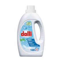 Dalli Alerjisi Olanlar ve Hassas Cilde Sahip Kişiler için Sıvı Çamaşır Deterjanı 20 Yıkama 1100 ML