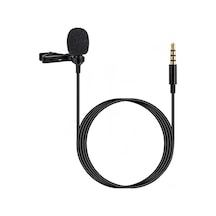 Novahub Mini Rüzgar Koruyucu Gürültü Azaltma Mikrofonu - 3.5mm Kablolu Yaka Mikrofonu - Küçük Ve Güçlü