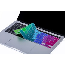 Macbook Pro Touchbar Klavye Koruyucu 13Inc 16Inc Amerikai̇Ngilizce Pembe Yeşil