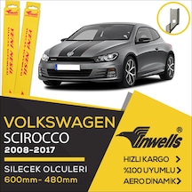 Volkswagen Scirocco Muz Silecek Takımı 2008-2017 İnwells